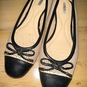 Geox leather flats